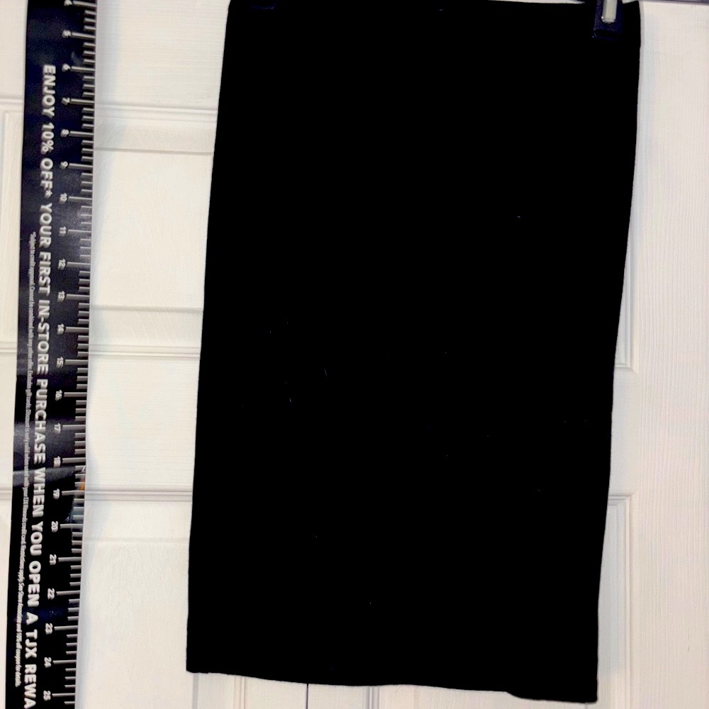 Elegant Black Pencil Skirt by hype size small tts rare nwot midi - Picture 1 of 7